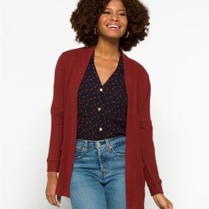 Stitch Fix Market & Spruce Heather Brushed Knit Two Pocket Cardigan Size Small